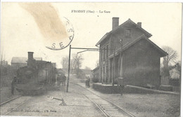 60   FROISSY  LA  GARE  LE TRAMWAY  (  Colle Du Timbre  ) - Froissy