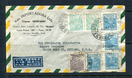Brazil 1952 Cover To USA  14228 - Lettres & Documents