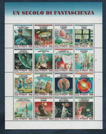 SAN MARINO 1998 UN SECOLO DI FANTASCIENZA  FOGLIETTO ** MNH - Blocchi & Foglietti