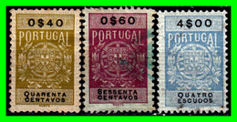 PORTUGAL  … ( EUROPA ) SELLO FISCAL 1940 - 40 ESCUDOS - Oblitérés