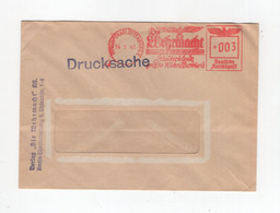 1941 3. Reich 3 Pfg Firmenfreistempel Die Wehrmacht Deutschlands Gr. Wehrillustrierte Auf Drucksachen Fensterbrief - Marcofilie - EMA (Print Machine)