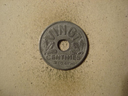 MONNAIE FRANCE 20 CENTIMES 1941 - 20 Centimes