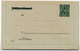 DR PK30/E1 Privat-Kartenbrief  MARINE 1922  Kat. 12,00 € - Otros & Sin Clasificación
