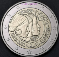 2 Euro Gedenkmünze 2022 Nr. 27 - Malta - Frauen, Frieden Und Sicherheit BU Coincard - Malta