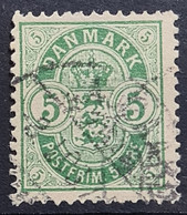 DENMARK 1884 - Canceled - Sc# 38 - Gebruikt