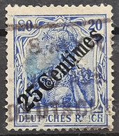 DEUTCHE POST IN DER TÜRKEI 1908 - Canceled - Mi 50 - Deutsche Post In Der Türkei