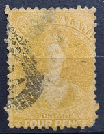 NEW ZEALAND 1864 - Canceled - Sc# 35a - Usati