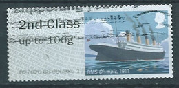 GROSBRITANNIEN GRANDE BRETAGNE GB 2018 POST&GO HERITAGE MAIL BY SEA: RMS OLYMPIC ND Up To 100g SG FS210 MI AT142 YT D141 - Post & Go (distributori)