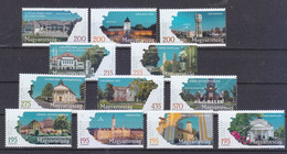 Hungary 2018/2019/2020/2021 Regions And Towns Complete Series Stamps 12v MNH - Ongebruikt