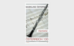 Austria 2021 Musical Instrument — Clarinet Stamp 1v MNH - Neufs