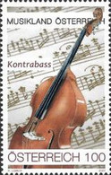 Austria 2020 Musical Instrument — Contrabass Stamp 1v MNH - Ongebruikt