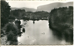 07260 JOYEUSE - Les Bords De La Beaume - Qualité Photo Véritable - Joli Cachet Tireté De Rosières - Joyeuse