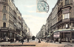 CPA - FRANCE - 59 - LILLE - La Rue Nationale - Vue Prise De La Grande Place - Animée - Colorisée - Commerce - Lille