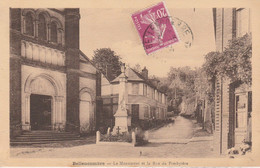 76 - BELLENCOMBRE - Le Monument Et La Rue Du Presbytère - Bellencombre