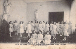 CPA - FRANCE - 59 - LILLE - Rue Royale 131 - Institution Des Sourdes Muettes Et Jeunes Aveugles - Section Gymnastique - - Lille