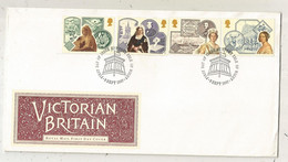 FDC, Premier Jour, GRANDE BRETAGNE, NEWPORT, ISLE OF WIGHT , Lettre, 1987, VICTORIAN BRITAIN, Frais Fr 1.85e - 1981-1990 Dezimalausgaben