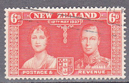 NEW ZEALAND  SCOTT NO 225  USED  YEAR  1937 - Used Stamps