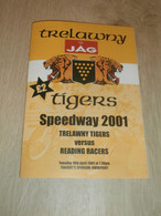 Speedway Cornwall 10.4.2001 , Programmheft / Programm / Rennprogramm , Program !!! - Motos