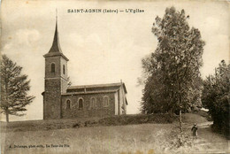 St Agnin * Route Et L'église Du Village - Sonstige & Ohne Zuordnung