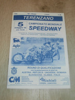Speedway WM Terenzano 5.05.1996 , Programmheft / Programm / Rennprogramm , Program !!! - Motos