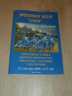 Speedway Donji Kraljevec 23.04.2006 , Grasbahnrennen , Programmheft / Programm / Rennprogramm , Program !!! - Motos