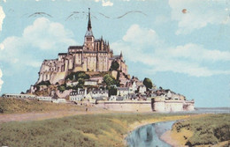 LE MONT ST-MICHEL Et Le Couesnon. CPSM 9x14 - Le Mont Saint Michel