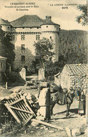 Le Château Du Fort * Fermière En Partance Pour La Foire Du Chambon * Ferme Agriculture - Autres & Non Classés