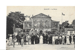 Cpa Mauzé Sur Mignon La Mairie - Mauze Sur Le Mignon