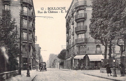 CPA - FRANCE -  BOULOGNE  - Rue Du Château - EM - Voiture - Animée - Boulogne Billancourt