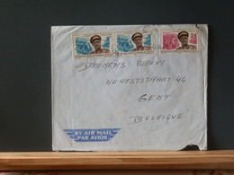 101/444 LETTRE CONGO POUR LA BELG. - Storia Postale