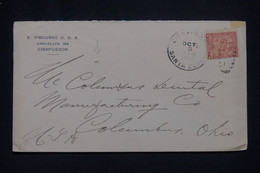 CUBA - Enveloppe Commerciale De Cienfuegos Pour Les Etats Unis En 1915 -  L 135170 - Storia Postale