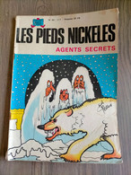 LES PIEDS NICKELES N° 54 Agents Secrets   Jeunesse Joyeuse  PELLOS  De 1971 - Pieds Nickelés, Les