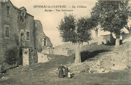 Sévérac Le Château * Les Ruines Du Château , Vue Intérieure - Otros & Sin Clasificación