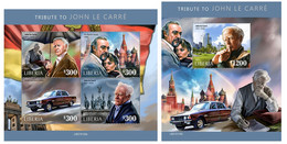 Liberia 2021 John Le Carré. (125) OFFICIAL ISSUE - Ecrivains