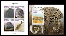 Guinea 2021 Fossils. (102) OFFICIAL ISSUE - Fossielen