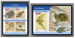 Niger 2021 Fossils. (102) OFFICIAL ISSUE - Fossiles