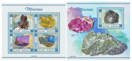 Guinea Bissau 2021 Minerals. (103) OFFICIAL ISSUE - Minéraux