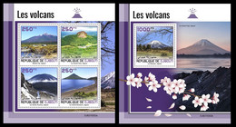 Djibouti 2021 Volcanoes. (202) OFFICIAL ISSUE - Volcans