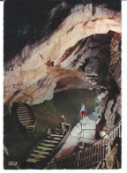 Grotte De Remouchamps (Aywaille)+/-1970-Le Rubicon-Barques Sur La Rivière à L'intérieur Des Grottes-animée - Aywaille