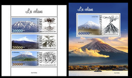 Guinea 2021 Volcanoes. (302) OFFICIAL ISSUE - Volcans