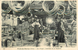 Pont Du Navoy * Vue Sur Les Forges * Intérieur De La Tréfilerie * Aciérie * Usine Industrie - Autres & Non Classés