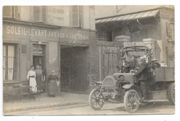 Cpa 59 Lille Restaurant Buvette "Soleil Levant, écuries Et Remises", Camion, Belle Animation, Voir Description Vers 1930 - Restaurantes