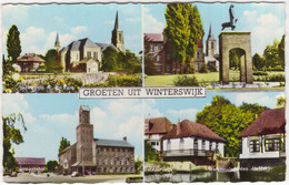 Groeten Uit Winterswijk: R.K. Kerk, Monument Tante Riek, Gemeentehuis, Watermolen Den Helder - (Gelderland, Nederland) - Winterswijk