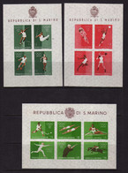 Saint-Marin - 1960 - BF Jeux Olympiques De Rome - Neufs** - MNH - Blocchi & Foglietti