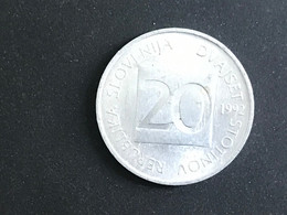 Münze Münzen Umlaufmünze Slowenien 20 Stotinov 1992 - Slovenia