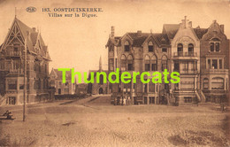 CPA OOSTDUINKERKE VILLAS SUR LA DIGUE PIB P.I.B. - Oostduinkerke