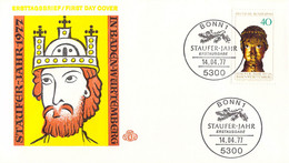 Germany FDC 1977 Staufer-Jahr (G91-78) - FDC: Covers