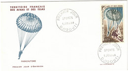 Territoire Français - Afars Et Des Issas - Djibouti - FDC - Sports - 5 Janvier 1968 - Storia Postale