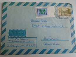 D191640 Hungary    Airmail Cover To Canada 1969   Montreal - Cartas & Documentos