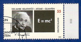 BRD 2005  Mi.Nr. 2475 , Albert Einstein - Gestempelt / Fine Used (o) - Albert Schweitzer